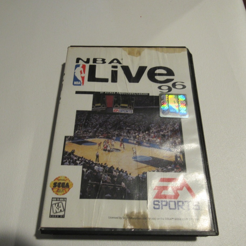 NBA Live 96 (Sega Genesis, 1995)